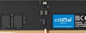Mémoire RAM Crucial 32 Go DDR5 | 6400 MHz | CL52 | DIMM pour PC de Bureau (CT32G64C52CU5)