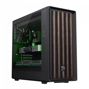 Boîtier PC Gaming GameMax CLAW 460 WB | Moyen Tour ATX | Noir | USB-C Haute Vitesse | Design Flux d'Air