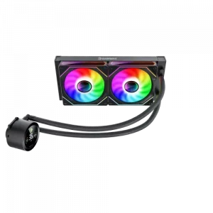 Watercooling AIO GameMax IceBurg 240 Digital BK | Noir | Écran Digital & ARGB | Socket Intel 1700/1851 & AMD AM4/AM5