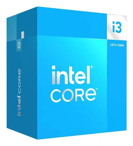 Processeur Intel Core i3-14100F | Socket LGA 1700 | 3.5 GHz (4.7 GHz Turbo) | 4 Cœurs / 8 Threads | Version Boîte (BOX)