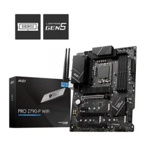 Carte Mère MSI PRO Z790-P WIFI DDR5 | Socket LGA 1700 | ATX | Intel 12/13/14e Gén | Wi-Fi 6E & BT | HDMI & DisplayPort | NVMe PCIe 5.0