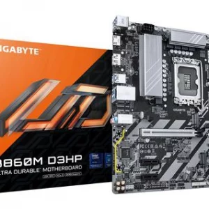 Carte Mère Gigabyte B860M D3HP | Socket LGA 1851 | DDR5 | Micro-ATX | Intel Core Ultra 200 | HDMI & DisplayPort | NVMe PCIe 4.0