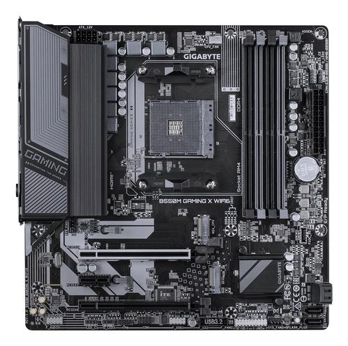 Carte Mère Gigabyte B550M GAMING X V2 WIFI 6 | Socket AM4 | Micro-ATX | AMD Ryzen 3000/5000 | HDMI & DisplayPort | USB-C Header – Image 2