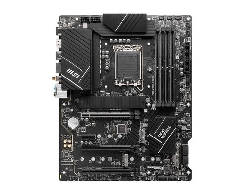 Carte Mère MSI PRO Z790-P WIFI DDR5 | Socket LGA 1700 | ATX | Intel 12/13/14e Gén | Wi-Fi 6E & BT | HDMI & DisplayPort | NVMe PCIe 5.0 – Image 2