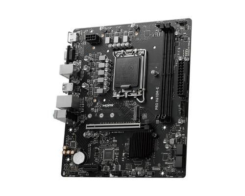 Carte Mère MSI PRO H610M-E DDR5 | Socket LGA 1700 | Micro-ATX | Intel 12/13/14e Gén | HDMI & VGA | NVMe PCIe 4.0 – Image 3